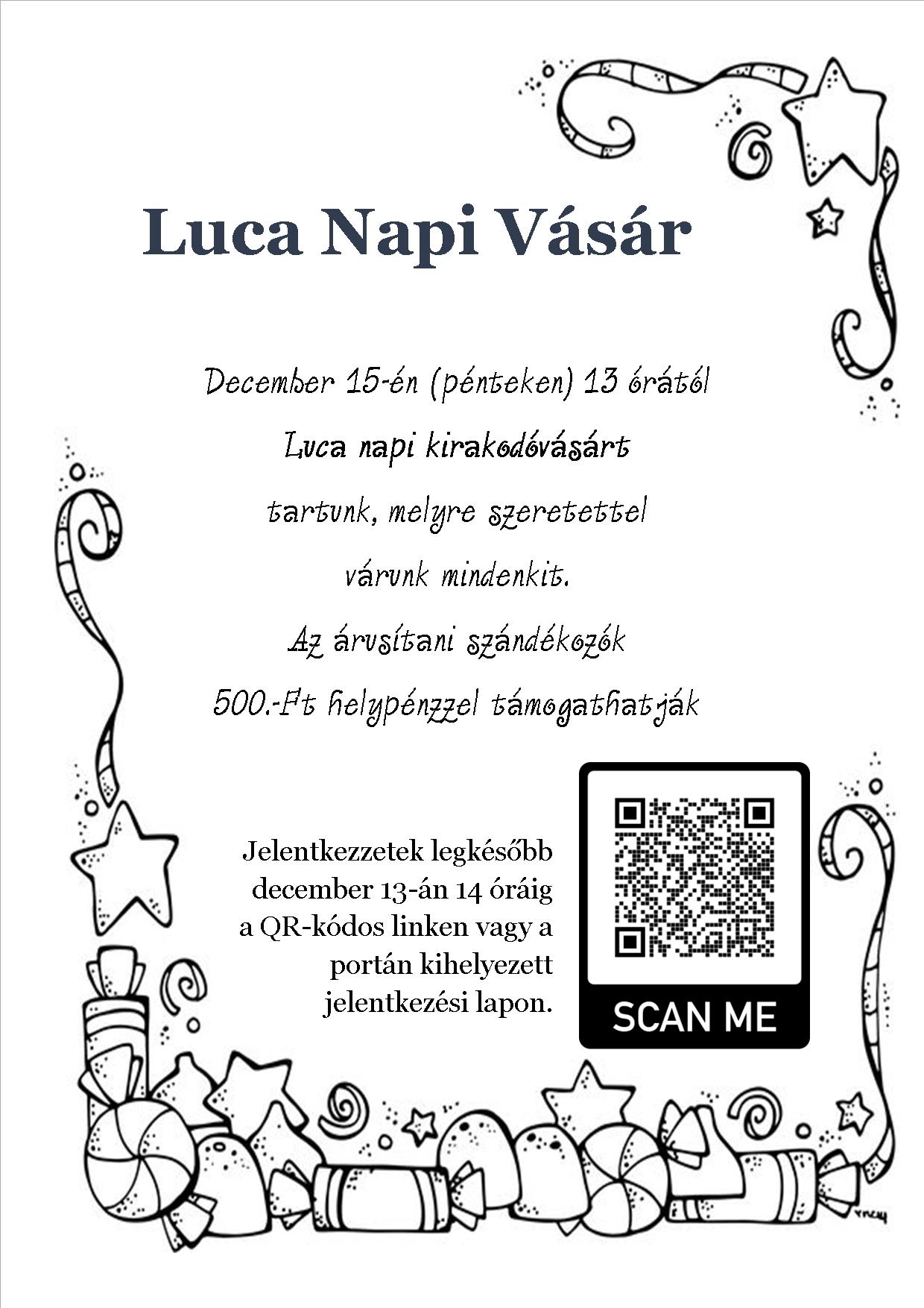 Luca napi vásár - A Pécsi Kovács Béla Általános Iskola honlapja